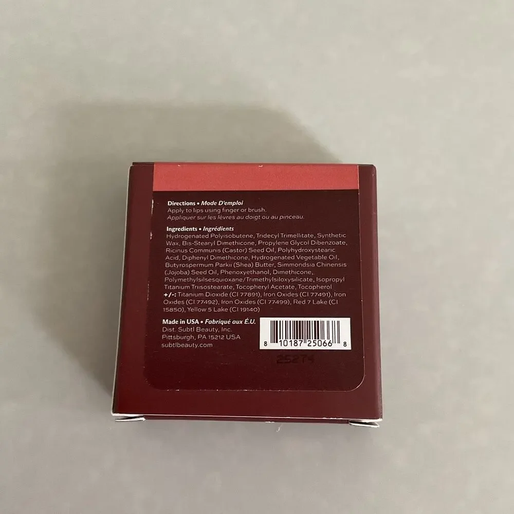 Subtl Beauty Staks Lip Glaze Poised